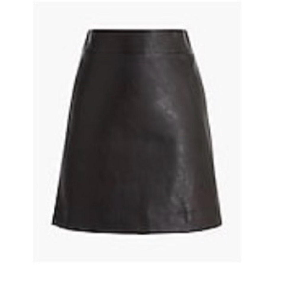 J. Crew Factory Black Mini Skirt